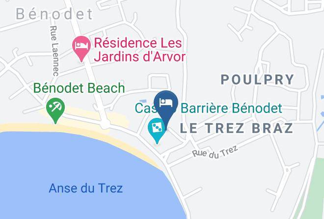 Finistere - Residence Pierre & Vacances La Corniche De La Plage Maps