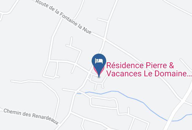 Loire Atlantique - Residence Pierre & Vacances Le Domaine Du Bois De La Gree Maps