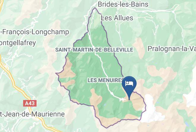 Savoie - Residence Pierre & Vacances Le Gypaete Maps