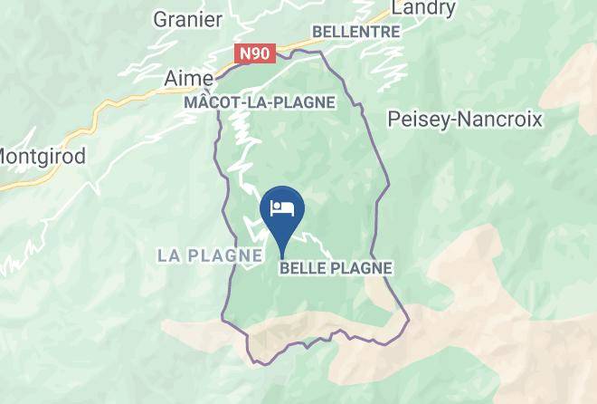 Savoie - Residence Pierre & Vacances Le Mont Soleil Maps