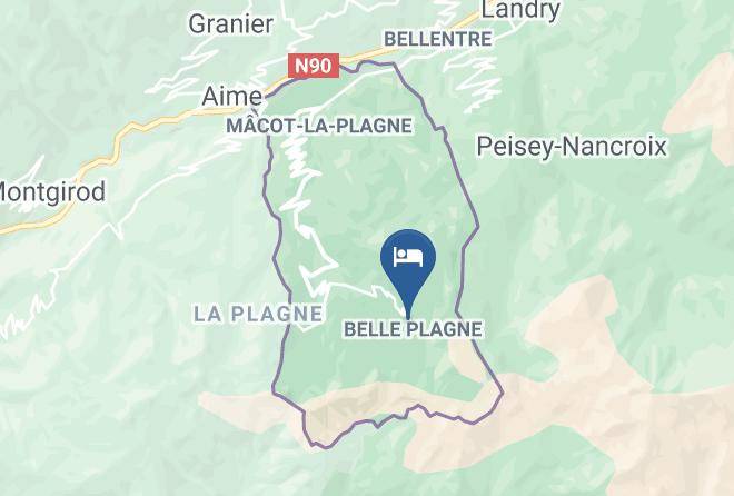 Savoie - Residence Pierre & Vacances Le Quartz Maps