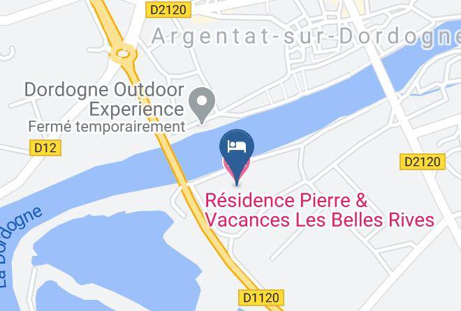 Correze - Residence Pierre & Vacances Les Belles Rives Maps