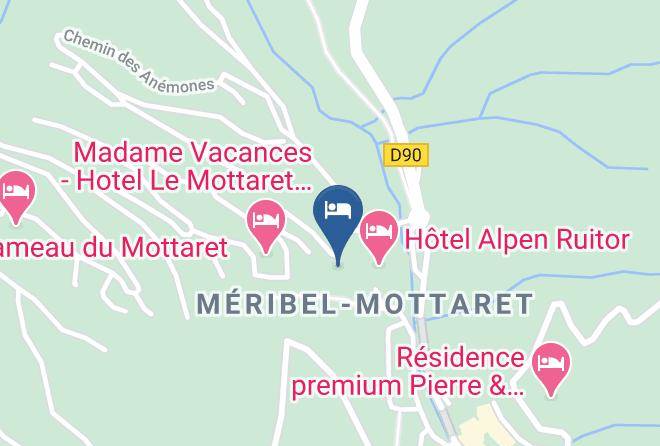 Savoie - Residence Pierre & Vacances Les Bleuets Maps