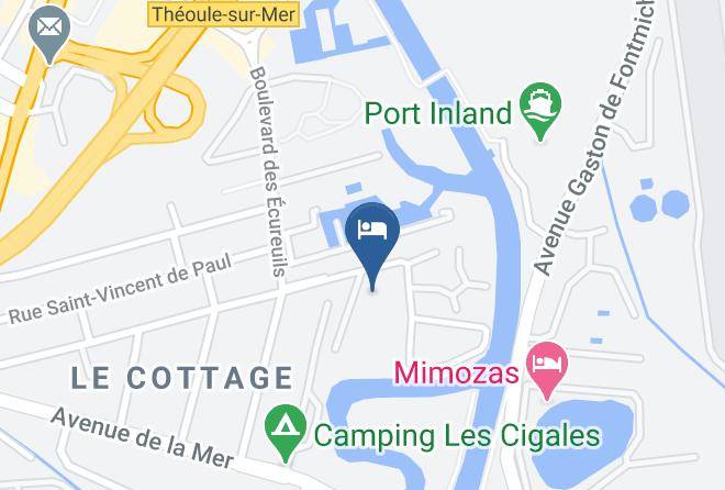 Maritime Alps - Residence Pierre & Vacances Les Jardins Ombrages Maps
