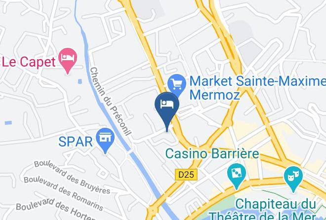 Var - Residence Pierre & Vacances Les Platanes Maps