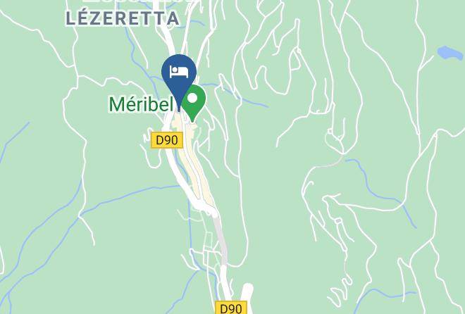 Residence Pierre & Vacances Les Ravines Map