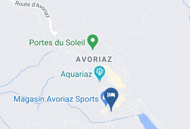 Haute Savoie - Residence Pierre & Vacances Sepia Maps