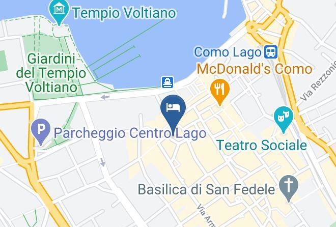 Como - Residence Pila Maps