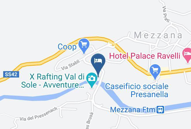 Trento - Residence Piz Aot Maps