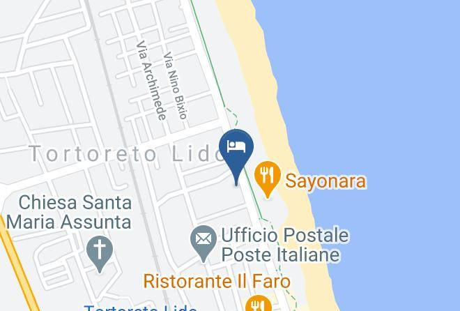 Teramo - Residence Playa Maps