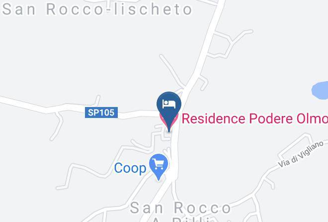 Siena - Residence Podere Olmo Maps