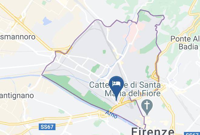 Florence - Residence Porta Al Prato Maps