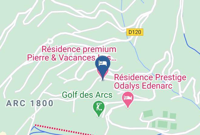 Savoie - Residence Premium Pierre & Vacances Les Alpages De Chantel Maps