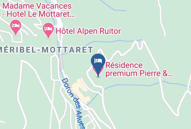 Savoie - Residence Premium Pierre & Vacances Les Crets Maps
