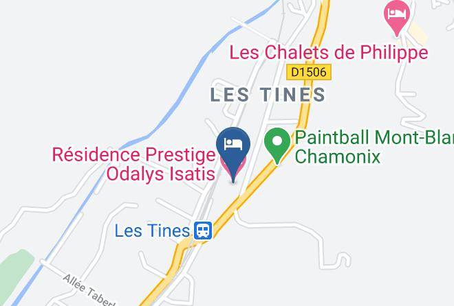 Haute Savoie - Residence Prestige Odalys Isatis Maps