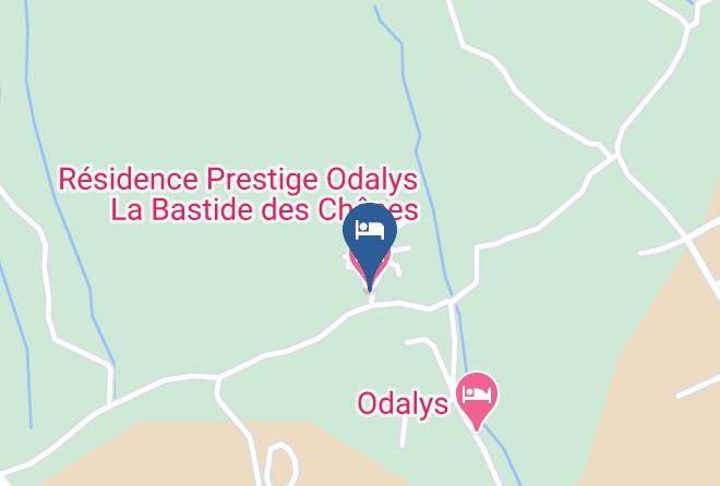 Vaucluse - Residence Prestige Odalys La Bastide Des Chenes Maps