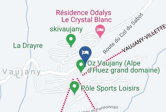 Isere - Residence Prestige Odalys La Cascade Les Epinettes Maps
