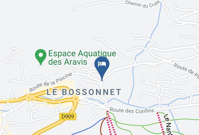 Haute Savoie - Residence Prestige Odalys Mendi Alde Maps