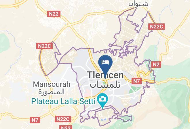 Tlemcen - Stambouli Hotel Maps