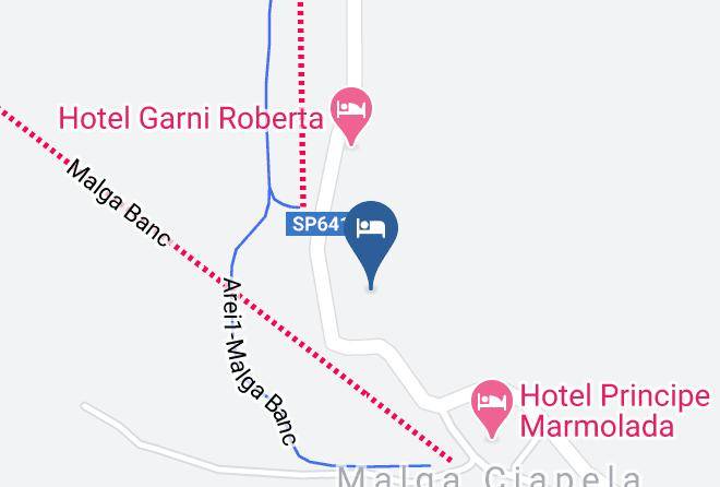 Belluno - Residence Regina Delle Dolomiti Maps
