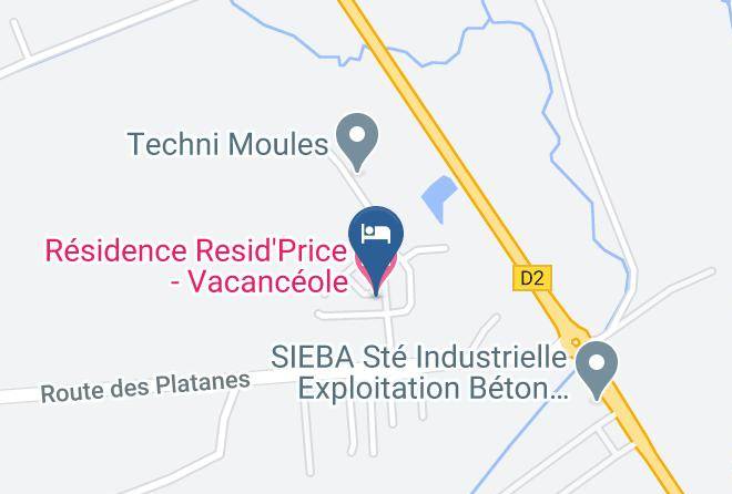 Haute Garonne - Residence Resid'price Vacanceole Maps