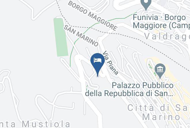 San Marino - Residence Riccardi Maps