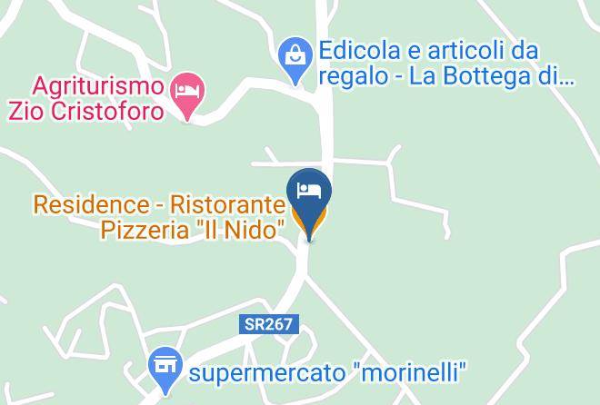 Salerno - Residence Ristorante Pizzeria Il Nido Maps