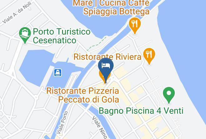 Forli - Residence Riva Blu Maps