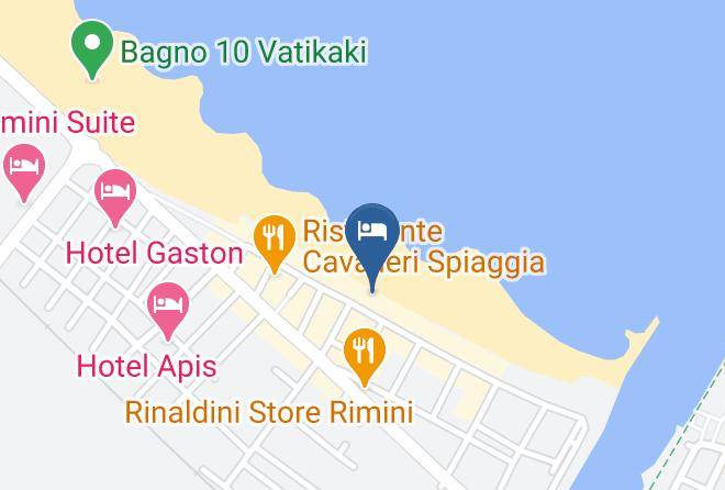 Rimini - Residence Rivabella Maps