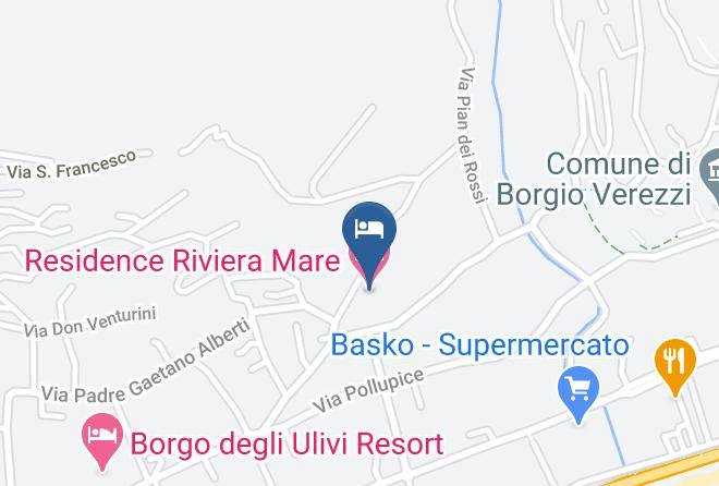 Savona - Residence Riviera Mare Maps