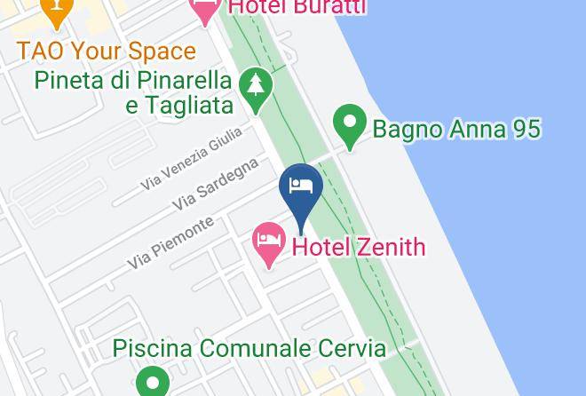 Residence Rosa Dei Venti Map