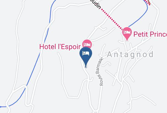 Aosta - Residence Rue Barmasc Srl Maps