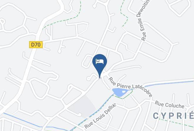 Residence Saint Clair Map