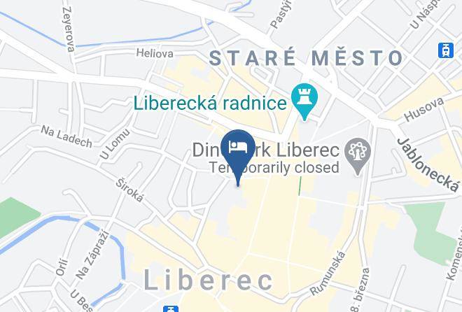 Liberec - Residence Salvia Maps