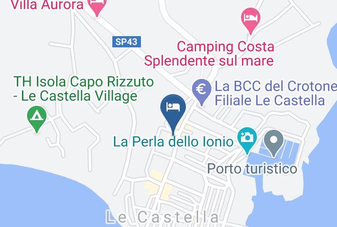 Crotone - Residence San Francisco Maps