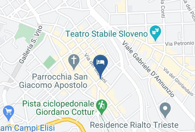 Trieste - Residence San Giusto Maps