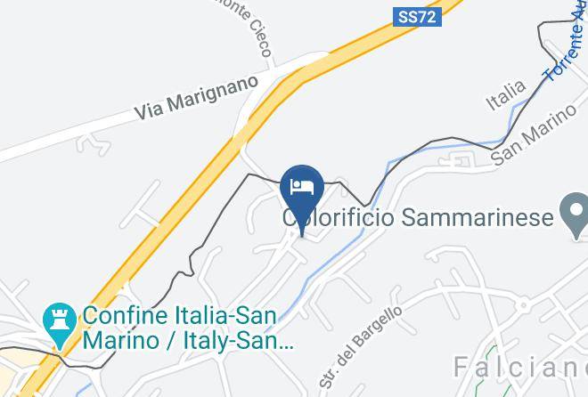 San Marino - Residence San Marino Antica Repubblica Maps