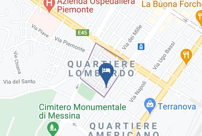 Messina - Residence San Martino Maps