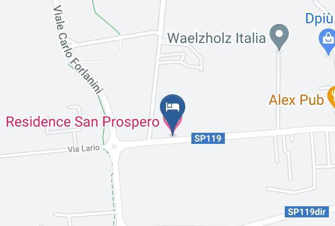 Milan - Residence San Prospero Maps