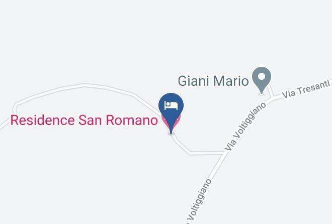 Florence - Residence San Romano Maps
