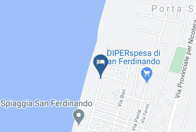 Reggio Di Calabria - Residence Santa Barbara Maps