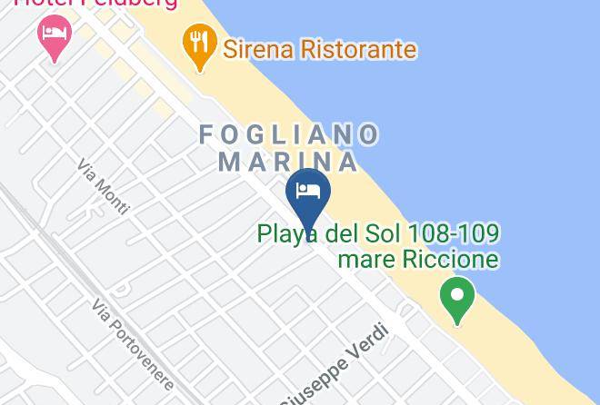 Rimini - Residence Saturnia Maps