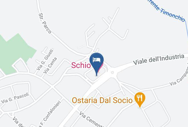 Vicenza - Residence Schiohotel Ex Le Querce Maps