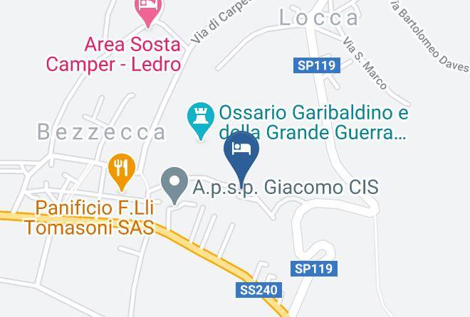Trento - Residence Silvana Maps