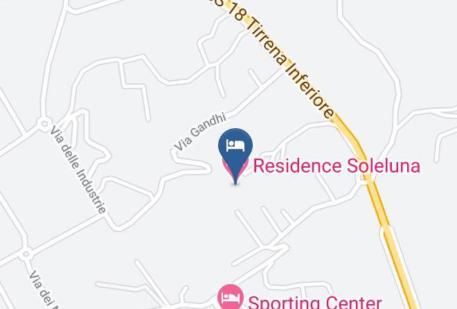 Cosenza - Residence Soleluna Maps