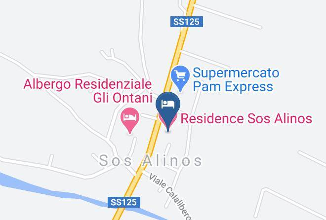 Residence Sos Alinos Map