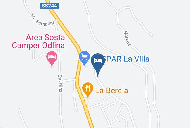 Residence Sporthotel Astoria Map