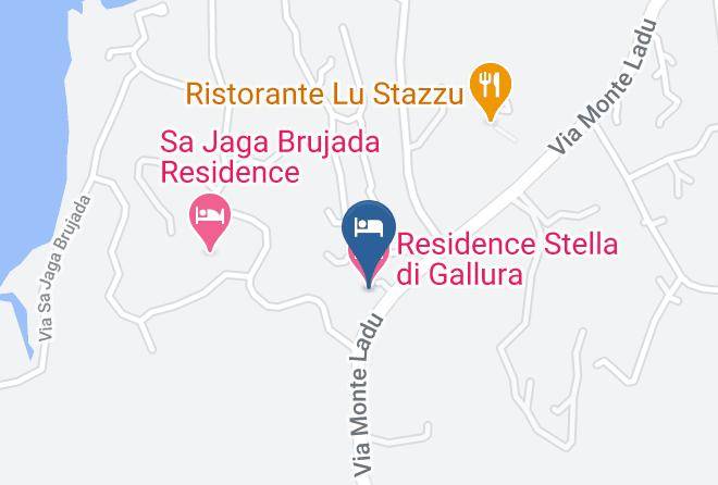 Sassari - Residence Stella Di Gallura Maps