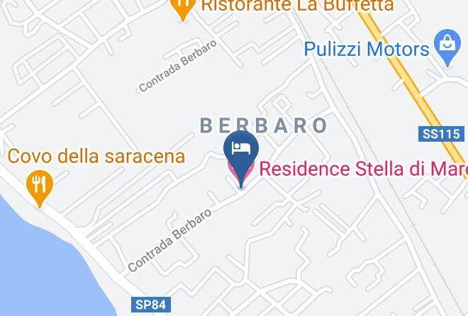 Trapani - Residence Stella Di Mare Maps