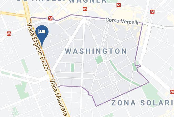 Milan - Residence Studio Inn De Angeli Maps